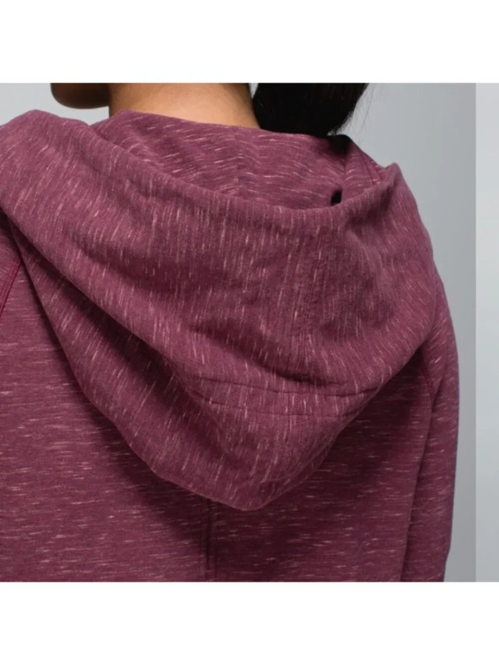 Lululemon Find Your Centre Wrap Heathered Marled Rust Berry